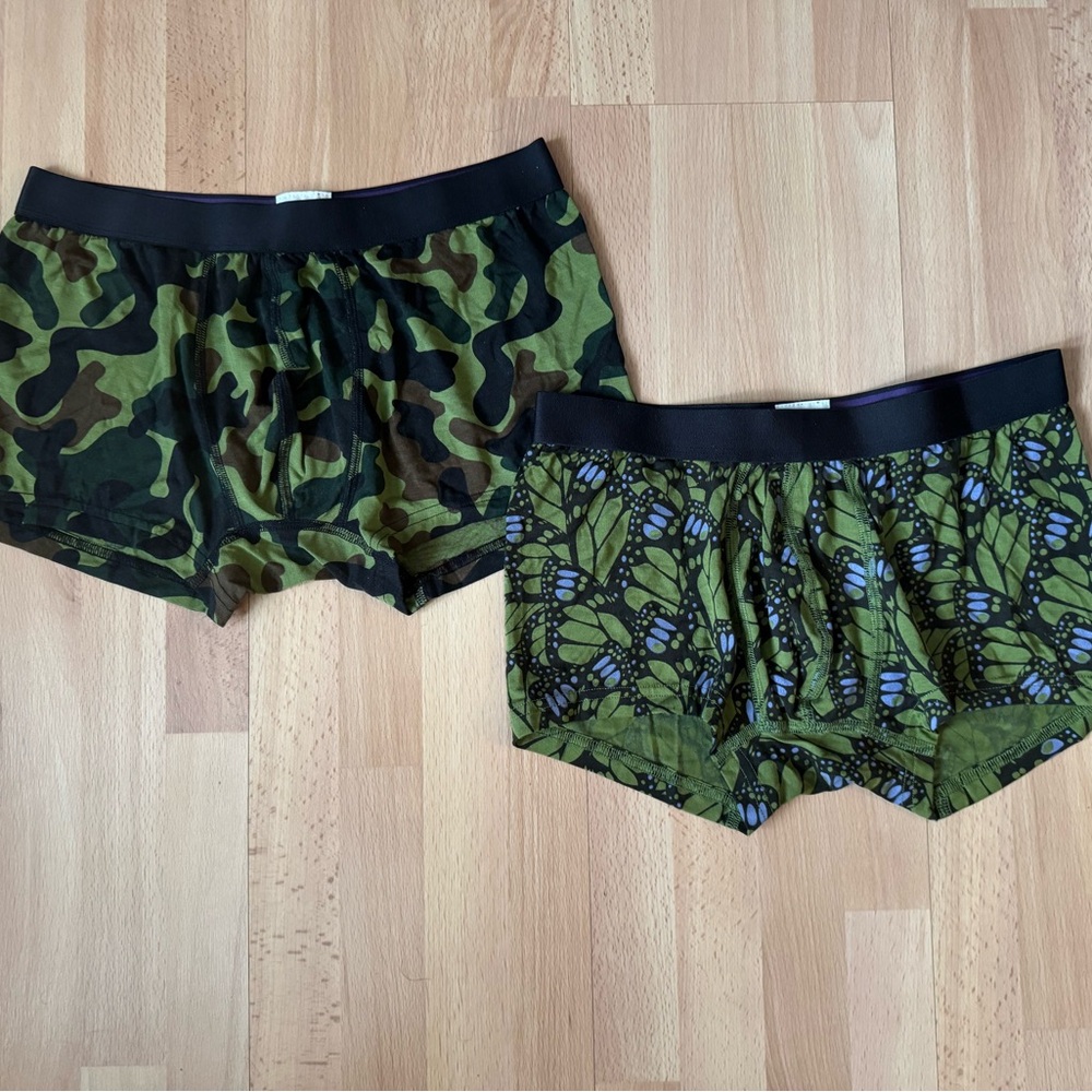 Bundle of 2 MeUndies Men’s Trunk Briefs Underwear Condition: New without Tags, M